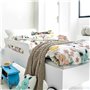 Parure de couette HappyFriday Moshi Moshi Woodland Multicouleur Lit 1 persone 2 Pièces