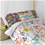 Parure de couette HappyFriday Moshi Moshi Woodland Multicouleur Lit 1 persone 2 Pièces