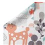 Jeu de draps HappyFriday Moshi Moshi Woodland Multicouleur Lit de bébé 2 Pièces