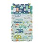 Jeu de draps HappyFriday Moshi Moshi Holidays  Multicouleur Lit de bébé 2 Pièces