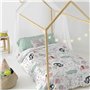 Parure de couette HappyFriday Moshi Moshi Best Buddies Multicouleur Lit 1 persone 2 Pièces