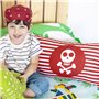 Housse de coussin HappyFriday Pirate Multicouleur 50 x 30 cm