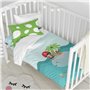 Parure de couette HappyFriday Happynois Pirata Multicouleur Lit de bébé 2 Pièces