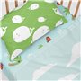 Jeu de draps HappyFriday Happynois Pirata Multicouleur Lit de bébé 2 Pièces