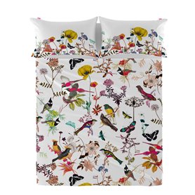 Drap HappyFriday Birds of paradise Multicouleur 160 x 270 cm