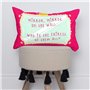 Housse de coussin HappyFriday Mr Fox Mirror Mirror Multicouleur 50 x 30 cm