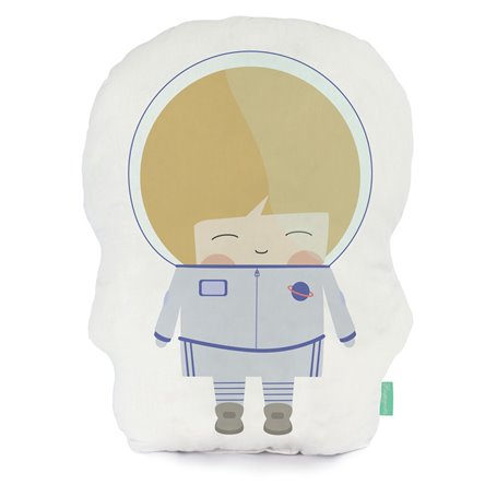 Coussin HappyFriday Happynois Multicouleur Astronaute 40 x 30 cm