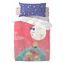 Parure de couette HappyFriday Happynois Moon Dream Multicouleur Lit de bébé 2 Pièces