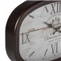 Horloge Murale Alexandra House Living Blanc Marron Métal 45 x 2 x 40 cm