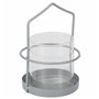 Bougeoir Alexandra House Living Argent Métal verre 31 x 44 x 31 cm