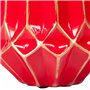 Vase Alexandra House Living Rouge Métal Céramique Verre 19 x 35 x 19 cm