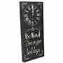 Horloge Murale Alexandra House Living Noir verre Fer Bois MDF 76 x 3 x 36 cm