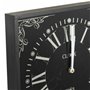 Horloge Murale Alexandra House Living Noir verre Fer Bois MDF 76 x 3 x 36 cm