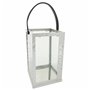 Lanterne Alexandra House Living Argent verre Acier inoxydable 18 x 30 x 18 cm