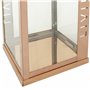 Lanterne Alexandra House Living Cuivre verre Acier inoxydable 18 x 30 x 18 cm