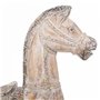 Figurine Décorative Alexandra House Living Bois Algues marines Cheval 58 x 17 x 44 cm