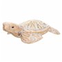 Figurine Décorative Alexandra House Living Blanc Naturel Bois verre Tortue 8 x 20 x 31 cm