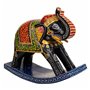 Figurine Décorative Alexandra House Living Bois de manguier Eléphant 10 x 22 x 28 cm