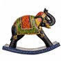 Figurine Décorative Alexandra House Living Bois de manguier Eléphant 10 x 22 x 28 cm