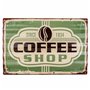 Plaque Murale Alexandra House Living Coffee Shop Fer 59 x 1 x 40 cm