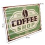 Plaque Murale Alexandra House Living Coffee Shop Fer 59 x 1 x 40 cm