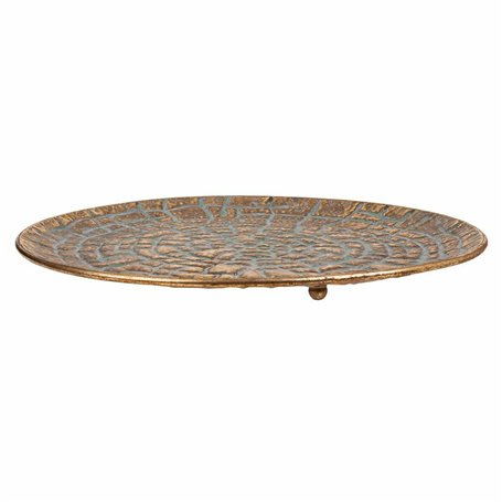 Centre de Table Alexandra House Living Doré Fer 55 x 5 x 55 cm