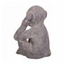 Figurine Décorative Alexandra House Living Gris Magnésium Singe 26 x 40 x 35 cm