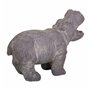 Figurine Décorative Alexandra House Living Gris Magnésium Hippopotame 26 x 40 x 35 cm