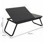 Bureau pliant Alexandra House Living Noir 35 x 20 x 61 cm