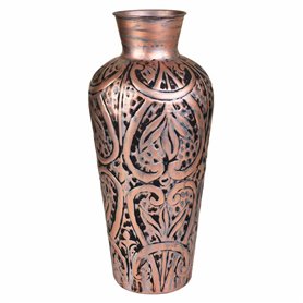 Vase Alexandra House Living Bronze Fer 24 x 54 x 24 cm