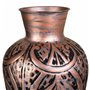 Vase Alexandra House Living Bronze Fer 24 x 54 x 24 cm