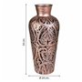 Vase Alexandra House Living Bronze Fer 24 x 54 x 24 cm