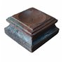 Pot à Bougie Alexandra House Living Marron Acacia Bois de manguier 22 x 12 x 22 cm