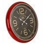 Horloge Murale Alexandra House Living Rouge Fer Bois MDF 62 x 6 x 62 cm