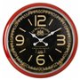 Horloge Murale Alexandra House Living Rouge Fer Bois MDF 62 x 6 x 62 cm