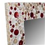 Miroir mural Alexandra House Living Marron Rouge Beige Bois MDF 52 x 2 x 52 cm