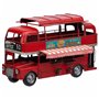 Figurine Décorative Alexandra House Living Rouge Fer ABS Le Bus 14 x 18 x 28 cm