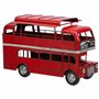 Figurine Décorative Alexandra House Living Rouge Fer ABS Le Bus 14 x 18 x 28 cm