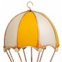 Figurine Décorative Alexandra House Living Jaune Fer ABS Ballon Voiture Parachute 17 x 31 x 18 cm