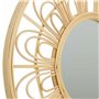 Miroir mural Alexandra House Living Naturel Bambou Rotin 55 x 2 x 55 cm