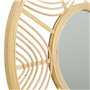 Miroir mural Alexandra House Living Naturel Bambou Rotin 55 x 2 x 55 cm