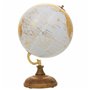 Globe terrestre Alexandra House Living Papier Fer Plastique Bois de manguier 20 x 25 x 20 cm