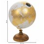 Globe terrestre Alexandra House Living Papier Fer Plastique Bois de manguier 20 x 25 x 20 cm