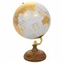 Globe terrestre Alexandra House Living Papier Fer Plastique Bois de manguier 20 x 25 x 20 cm