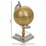 Globe terrestre Alexandra House Living Aluminium 12 x 24 x 12 cm