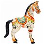 Figurine Décorative Alexandra House Living Bois de manguier Cheval 7 x 24 x 22 cm