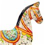 Figurine Décorative Alexandra House Living Bois de manguier Cheval 7 x 24 x 22 cm