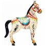 Figurine Décorative Alexandra House Living Bois de manguier Cheval 9 x 34 x 31 cm