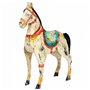 Figurine Décorative Alexandra House Living Bois de manguier Cheval 9 x 34 x 31 cm