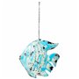 Figurine Décorative Alexandra House Living Bleu Bois de manguier Poisson 8 x 46 x 62 cm